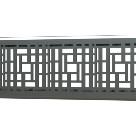Quick Drain Brushed Stainless Linear Deco