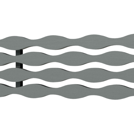 Quick Drain Brushed Stainless Linear Stream