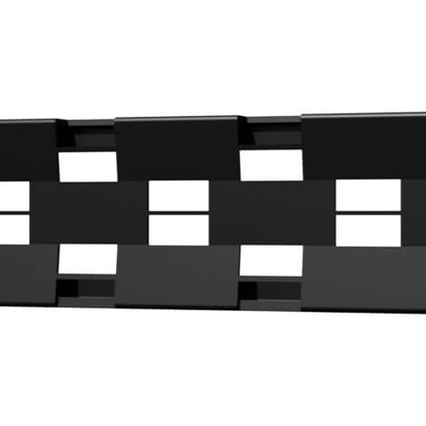 Quick Drain Matte Black Linear Cosmo