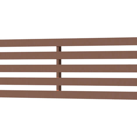 Quick Drain Polished Rose Gold Linear Lines