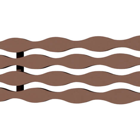 Quick Drain Polished Rose Gold Linear Stream