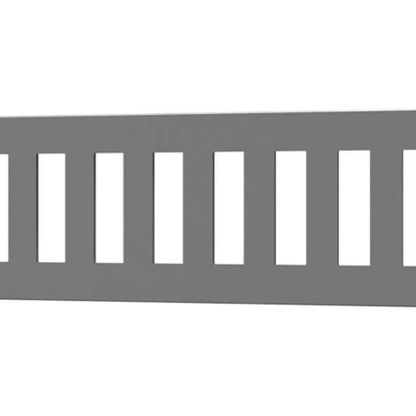 Quick Drain Polished Stainless Linear Vertical