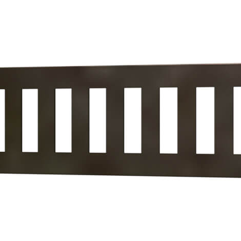 Quick Drain Venetian Bronze Linear Vertical